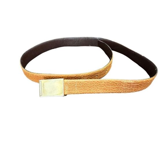 Vintage Christian Dior Leather Belt - Picture 1 of 4